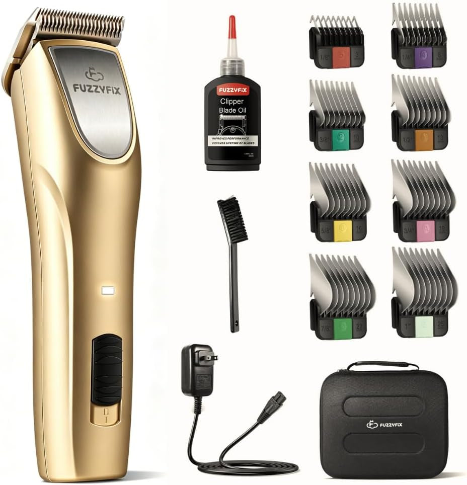 professional-dog-clippers-for-grooming-thick-curly-matted-coats-detachable-a5-blade-metal-guide-combs-kit-for-horse-animal-breeds-low-noise-cordless-pet-hair-trimmer-with-2-speed-bluewave
