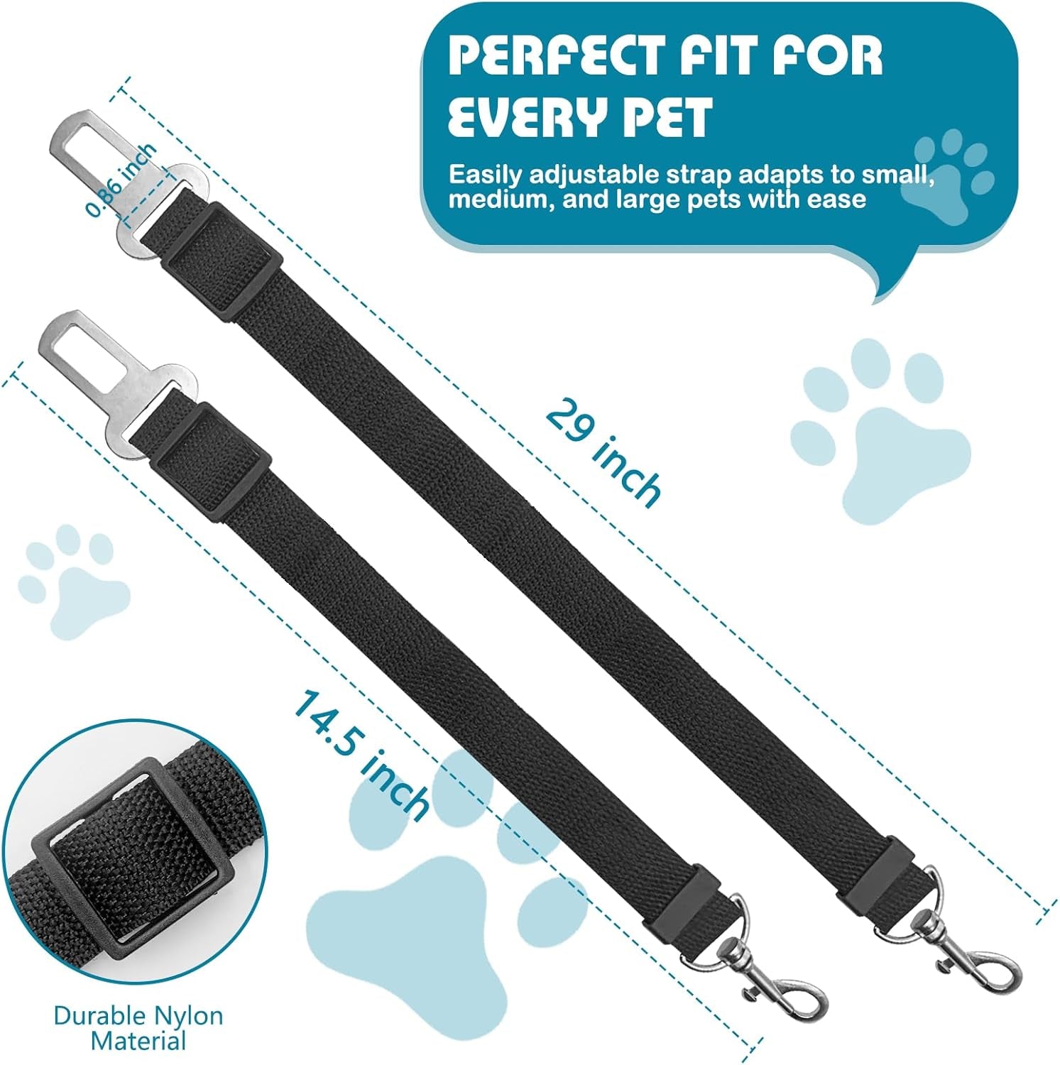 2-pack-adjustable-dog-car-seat-belt-heavy-duty-nylon-pet-safety-leash