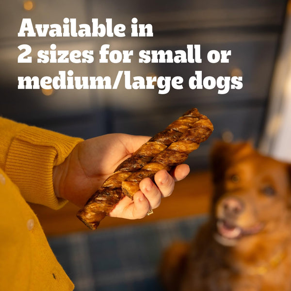 Pedigree Twisty Chews Medium/Large Dog Treats, Chicken & Beef, 16 Count | Long-Lasting Dental Chews, Rawhide-Free, Twisted Design, Helps Clean Teeth, Easy to Digest, Includes 4 Packs of 4 Treats7