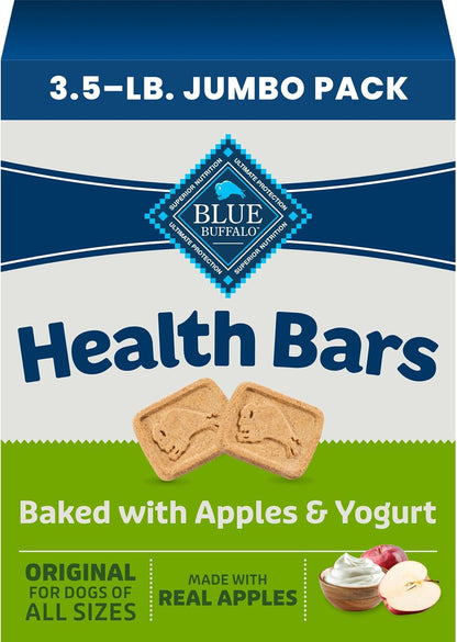 Blue Buffalo Health Bars Pumpkin & Cinnamon Crunchy Dog Biscuits, Oven-Baked with Pumpkin & Natural Ingredients, Healthy Dog Treats with No Artificial Flavors or Preservatives, 16 Oz.18