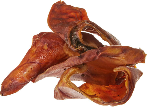 Amazon Brand – Wonder Bound Whole Pig Ears Dog Treats, Pork, 6 Ounce, 6 Count (Pack of 1)5