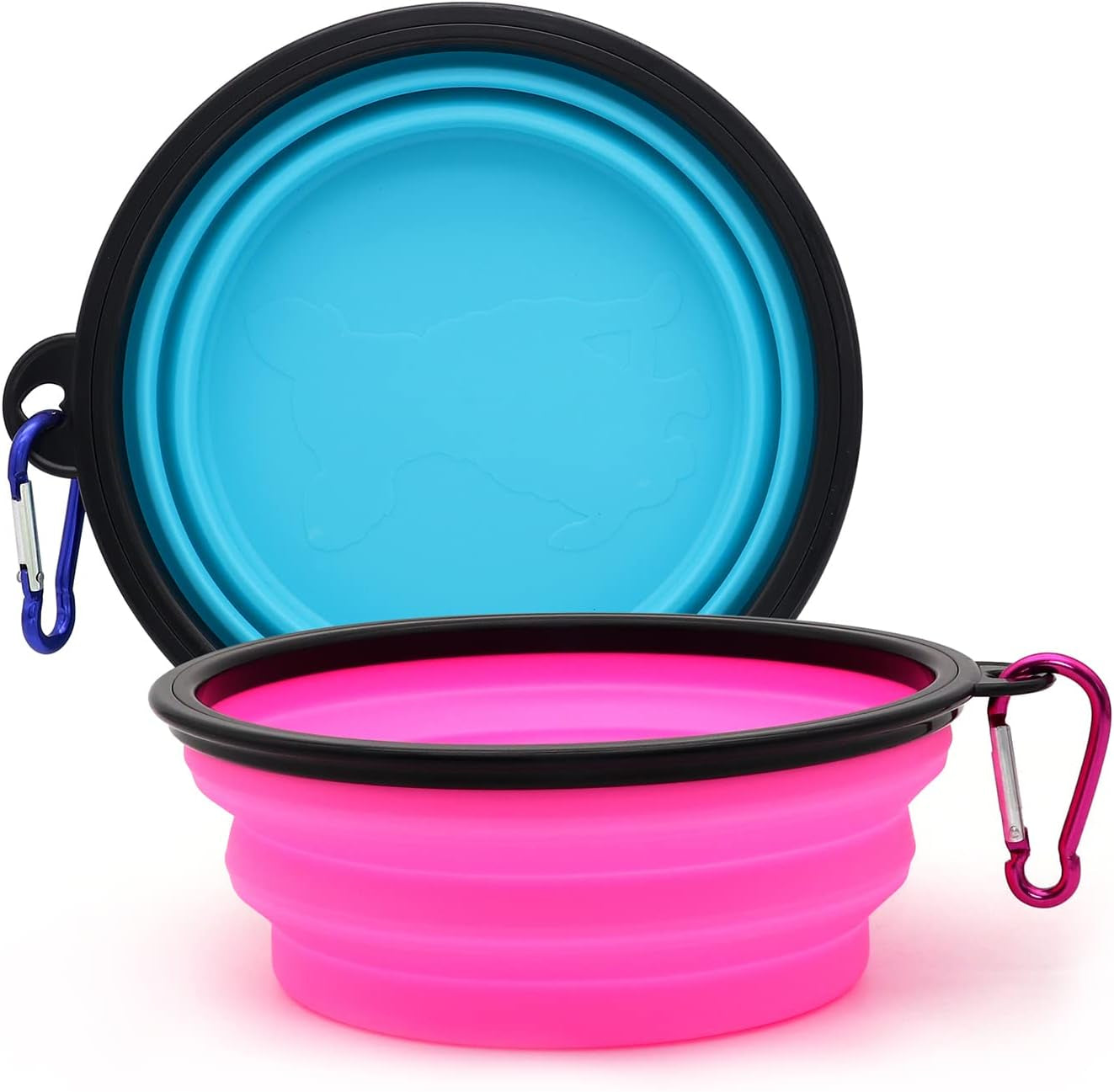2-pack-small-dog-travel-bowl-collapsible-bowls-for-dogs-foldable-cat-water-bowl-portable-pet-feeding-watering-traveling-dish-black-orange