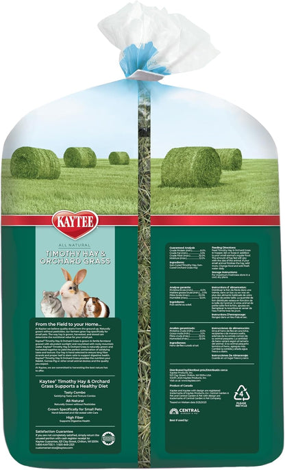 Kaytee Timothy Hay & Orchard Grass for Guinea Pigs, Rabbits & Other Small Animals, 48 Oz6