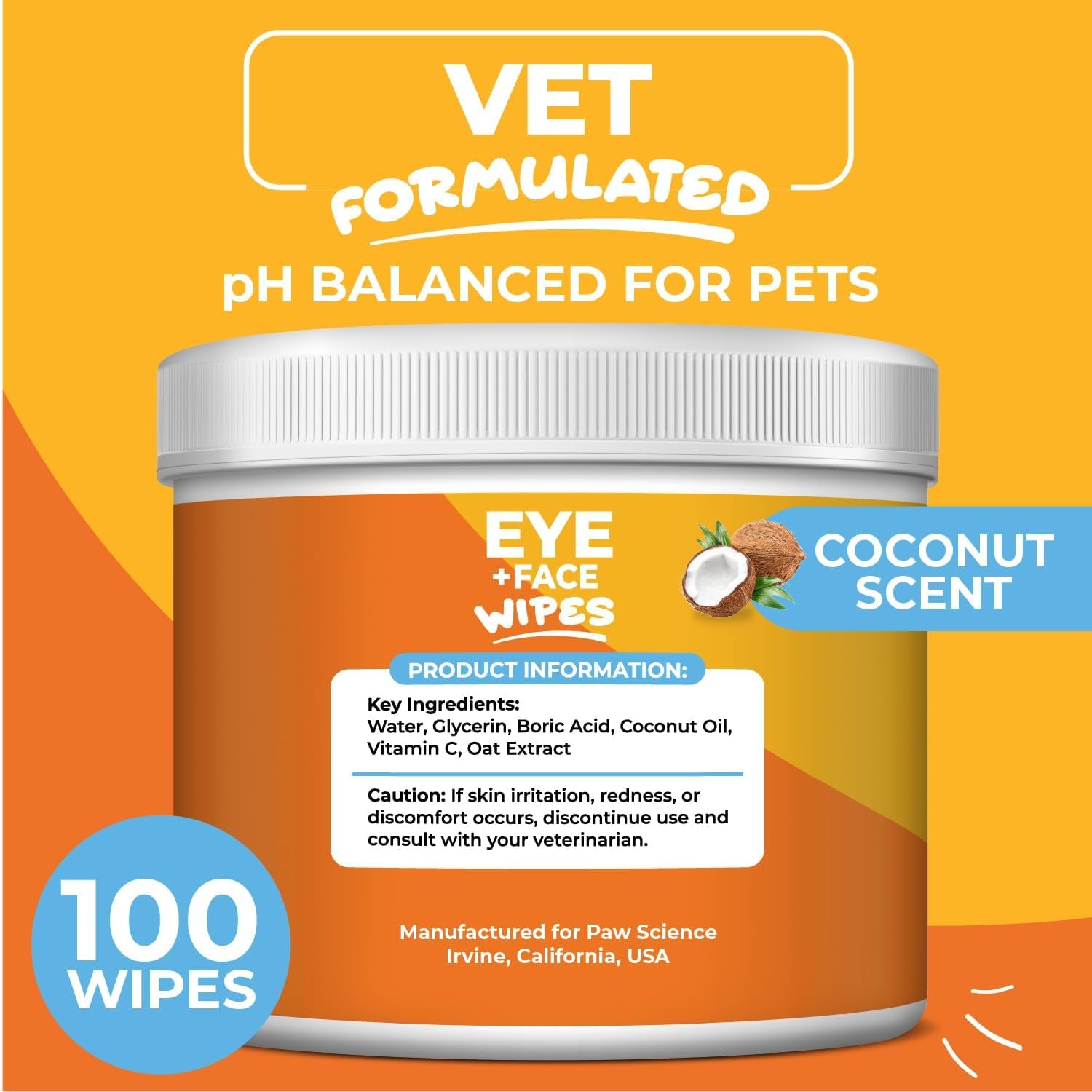dog-eye-wipes-100-count-hypoallergenic-eye-face-wipes-for-dogs-cats-pet-tear-stain-remover-cleaner-cleans-removes-discharge-crust-gunk-coconut