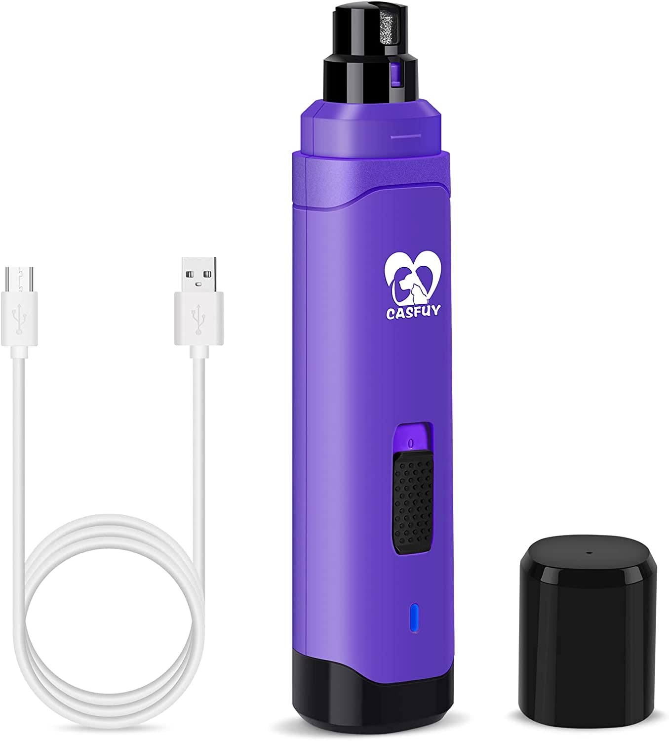 casfuy-dog-nail-grinder-upgraded-professional-2-speed-whisper-quiet-electric-pet-nail-trimmer-painless-paws-grooming-smoothing-for-small-medium-large-dogs-cats-dark-blue