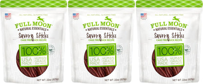 Full Moon All Natural Human Grade Dog Treats, Essential Beef Savory Sticks, 22 Ounce, 1.375 Pound (Pack of 1) | Human Grade, No Corn, No Wheat, No Soy, Glycerin Free, Made in the USA9