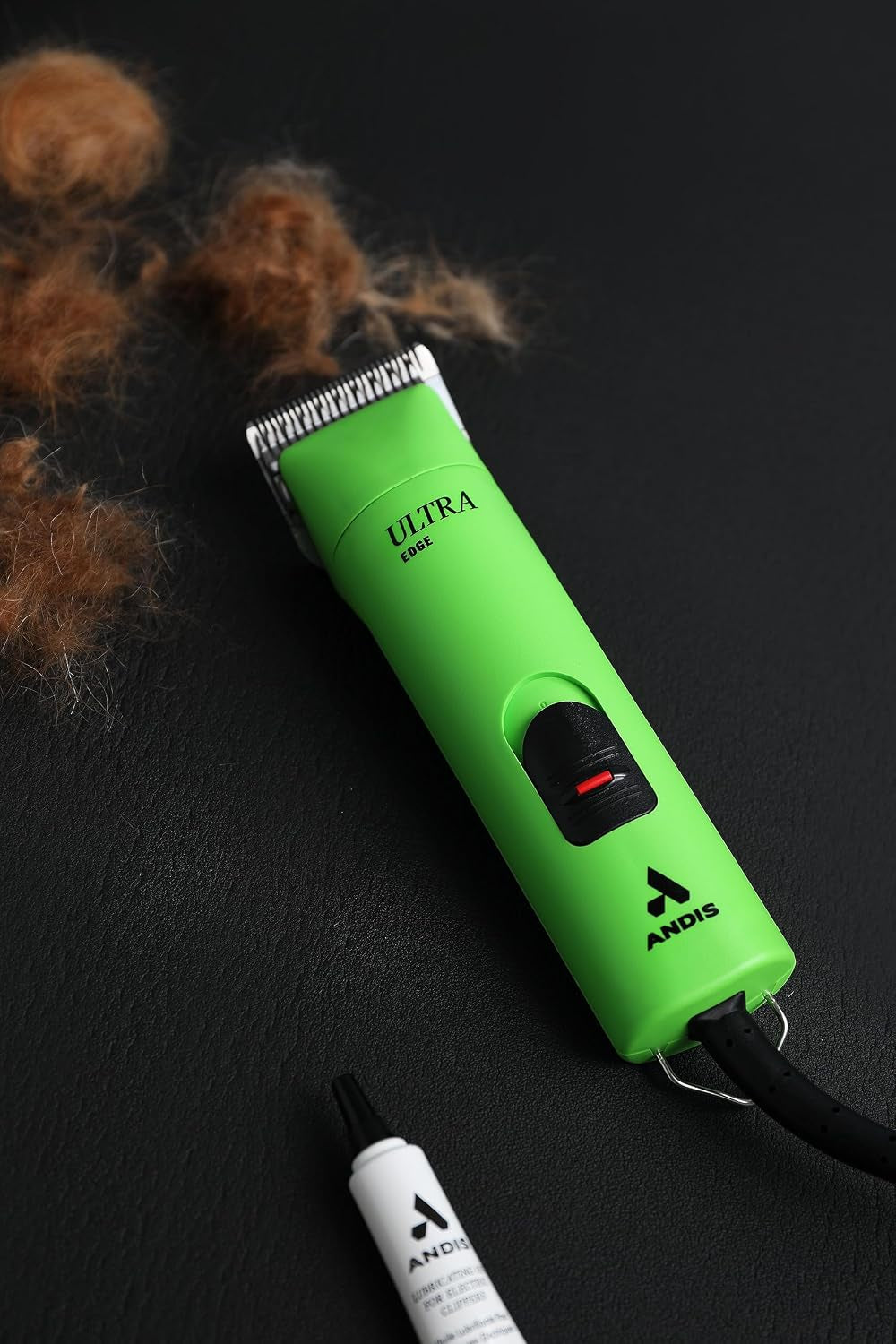 andis-professional-ultraedge-super-2-speed-detachable-blade-dog-pet-clipper-rotary-motor-with-shatter-proof-housing-runs-calm-silent-14-inch-cord-for-all-dog-coats-breeds-120-volts-green
