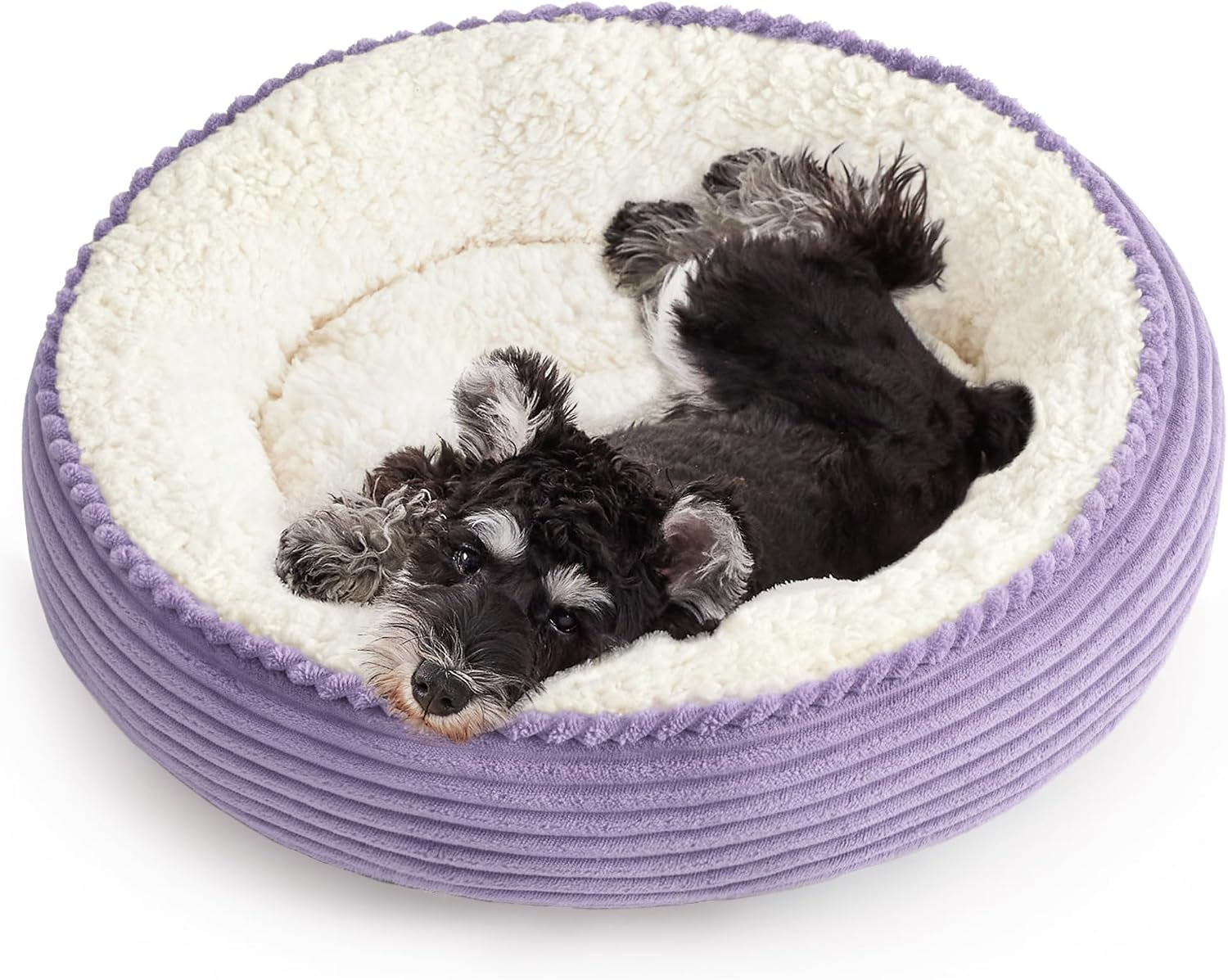 loves-cabin-round-donut-cat-and-dog-cushion-bed-20in-bed-for-cats-or-small-dogs-anti-slip-water-resistant-bottom-super-soft-durable-fabric-pet-beds-washable-luxury-cat-dog-bed-gray