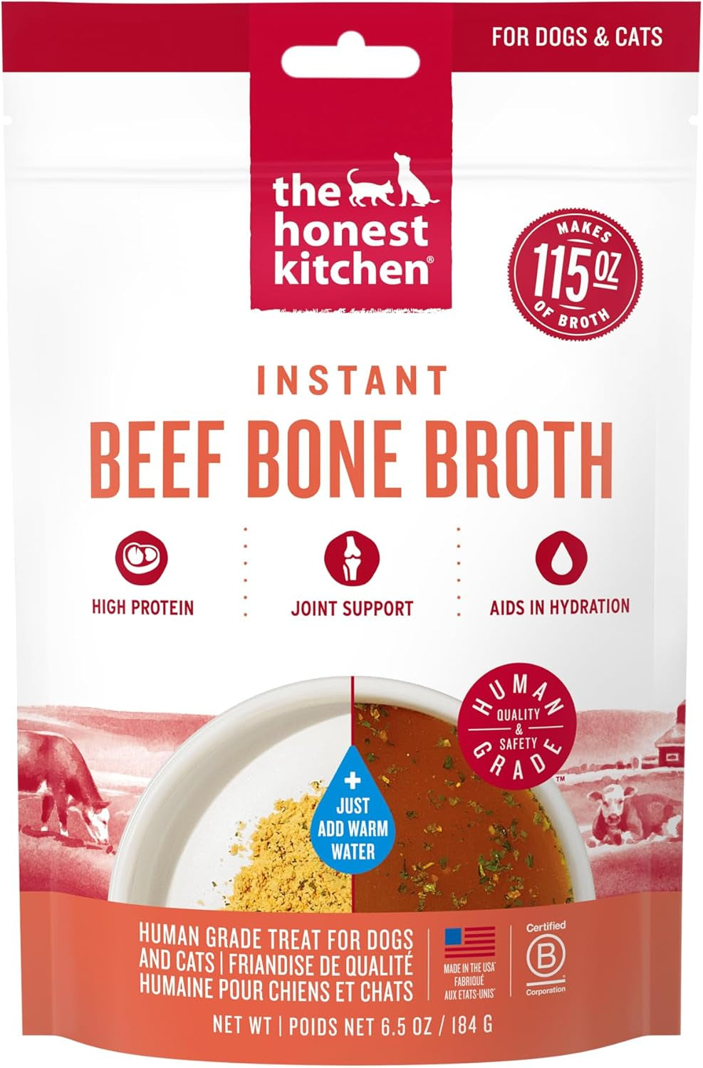 the-honest-kitchen-human-grade-daily-boosts-instant-beef-bone-broth-with-turmeric-for-dogs-3-6-ounces