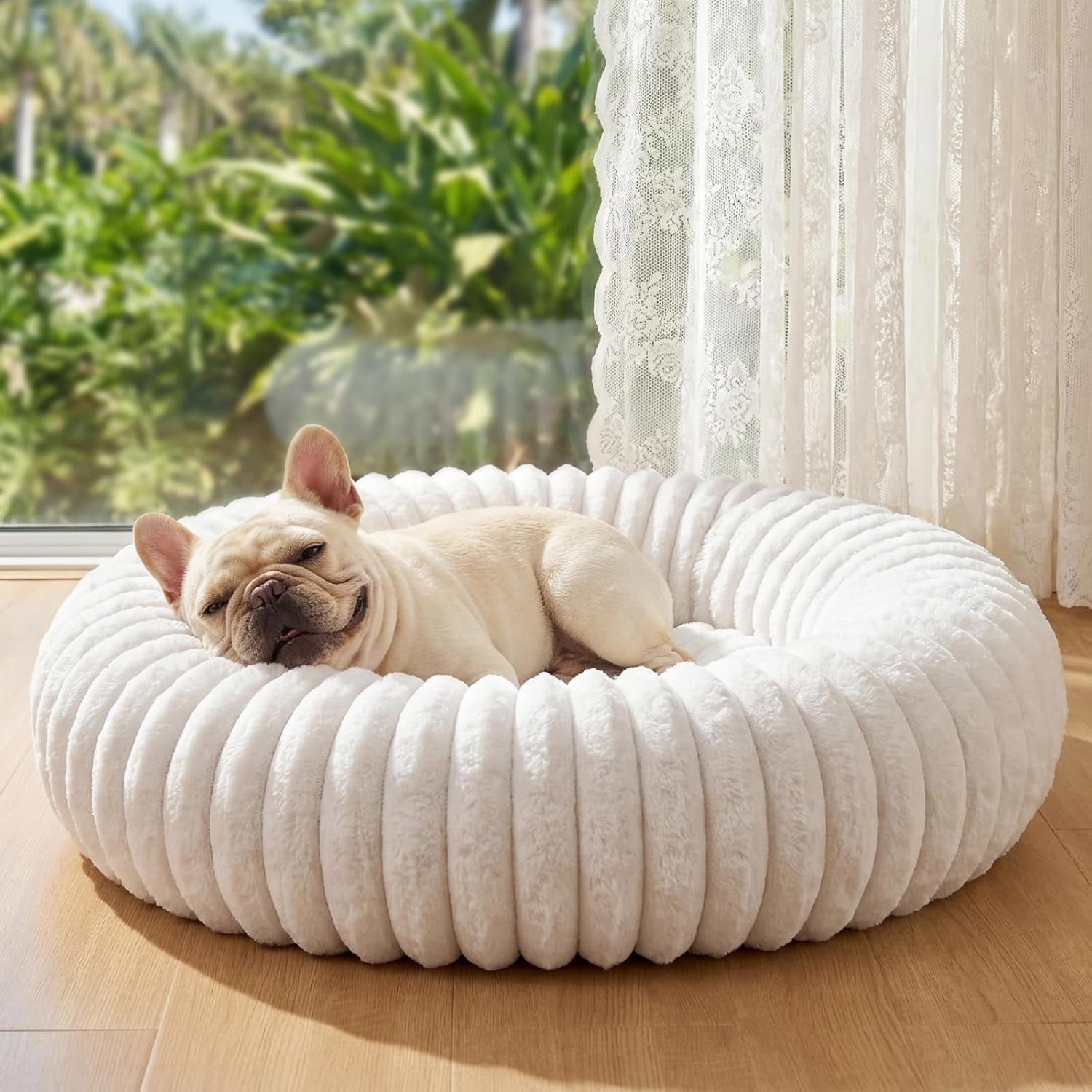 donut-pet-bed-for-indoor-cats-and-small-dogs-self-heating-dog-bed-with-non-slip-bottom-winter-comfort-dog-beds-for-puppies-washable-portable-egg-tart-shape-s-small-cat-bed-self-warming