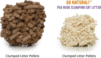 Catit Go Natural Pea Husk Clumping Cat Litter, 12.3 Lb, Lavender Scented | Lightweight, Dust Free, Easy Cleaning & Scooping, Flushable Kitty Litter with Odor Control & Subtle Fragrance8