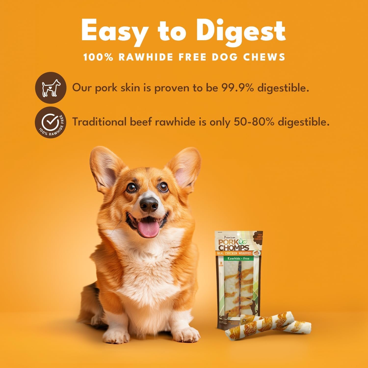 pork-chomps-baked-pork-skin-dog-chews-8-in-rolls-chicken-2-count-made-with-a-real-chicken-wrap-over-oven-baked-pork-skin-rawhide-free-low-in-fat-and-easy-to-digest