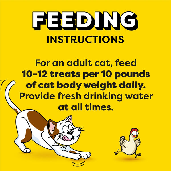 Temptations Meaty Bites Savory and Soft Cat Treats, Chicken Flavor, 4.12 Oz | Real Meat, High Protein, under 2 Calories per Treat, Resealable Stay-Fresh Pouch, Use as Snack or Food Topper6