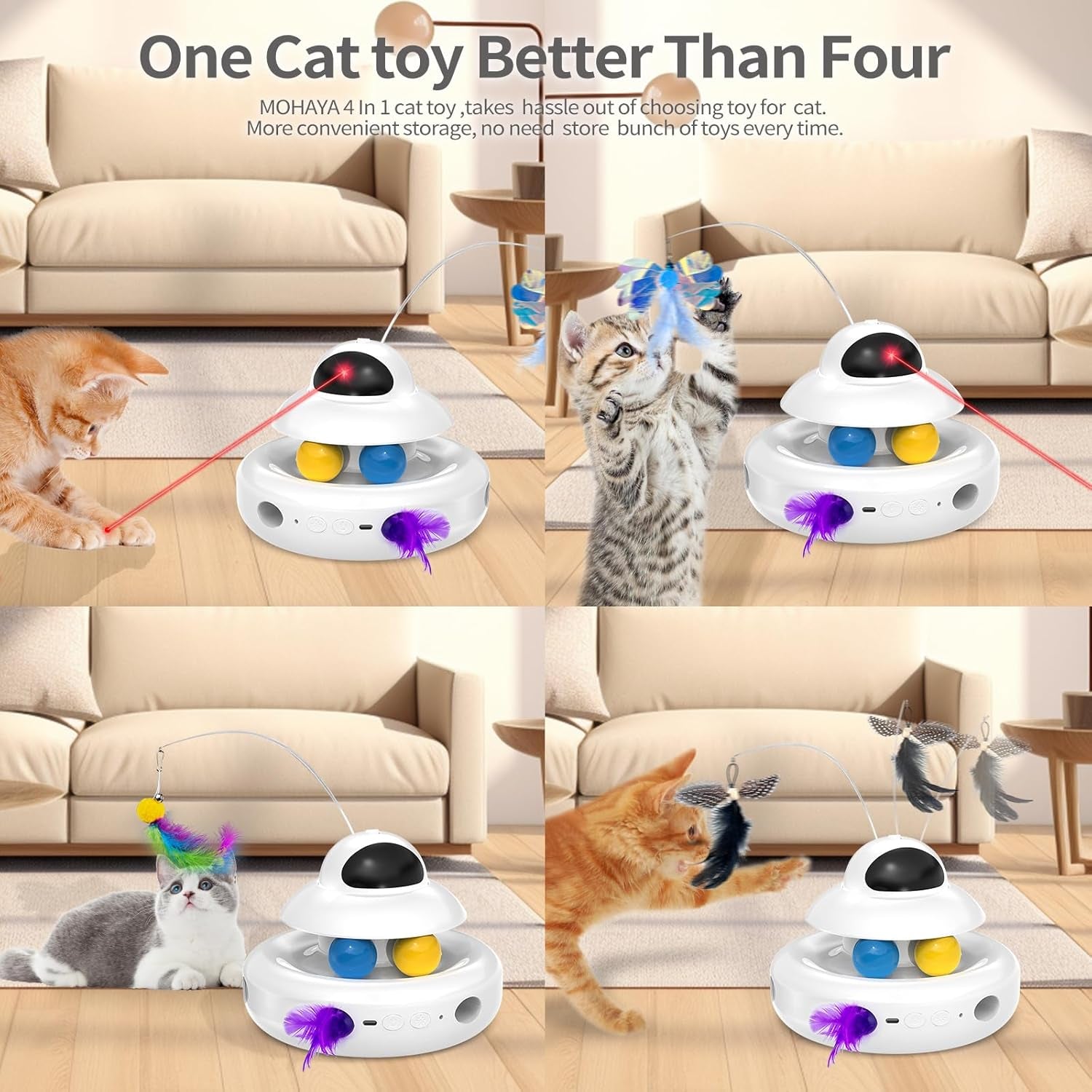 mohaya-cat-toys-4-in-1-interactive-cat-toy-for-indoor-cats-with-laser-fluttering-butterfly-moving-feather-and-track-balls-usb-rechargeable-self-play-kitten-toy-white