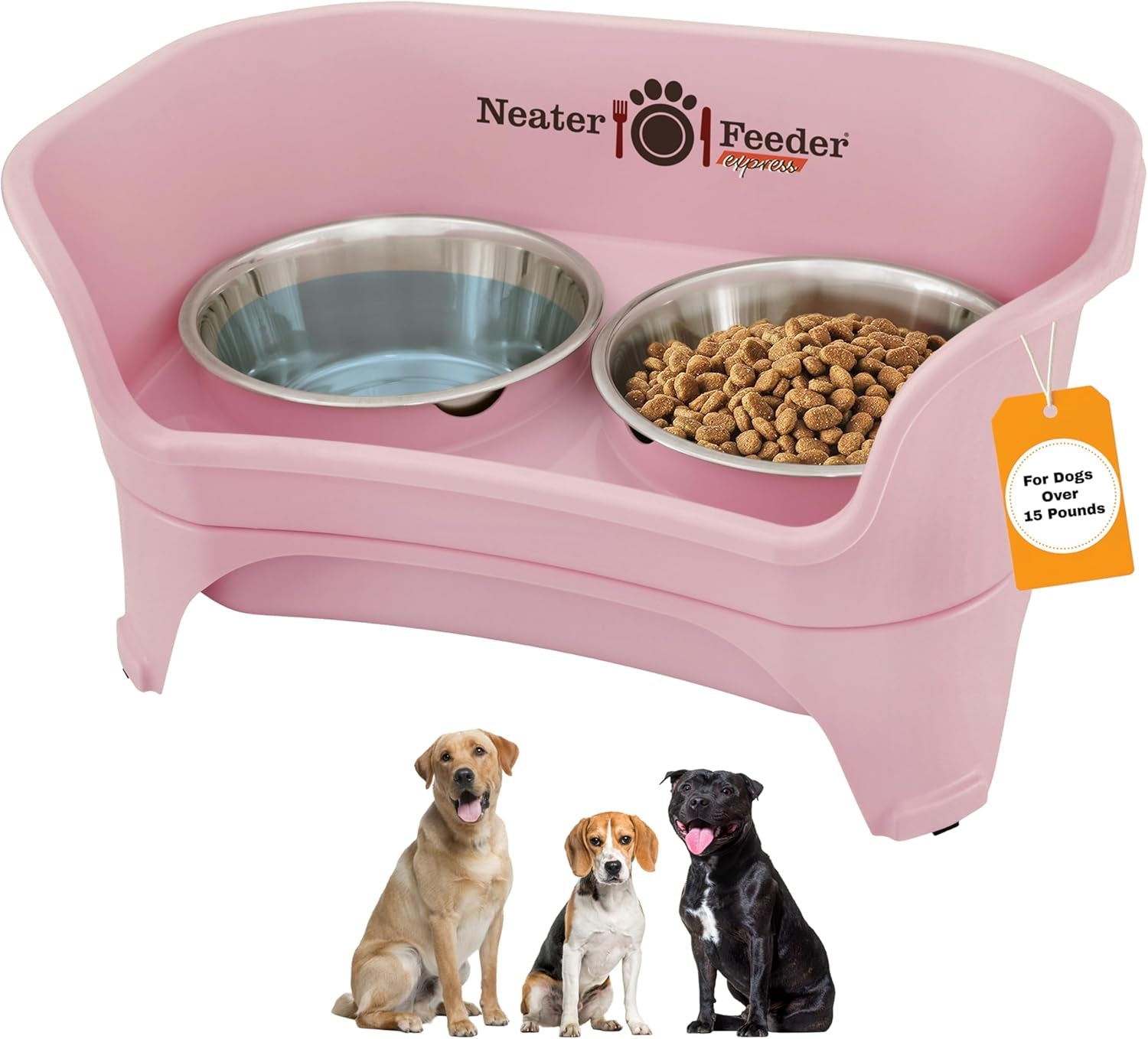 neater-feeder-express-mess-proof-dog-bowls-elevated-for-small-breeds-under-15-lb-made-in-usa-no-spill-raised-dog-food-bowl-stand-stainless-steel-food-and-water-bowl-set-feeding-station-cappuccino