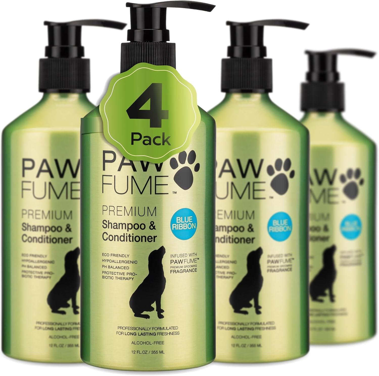 pawfume-deshedding-dog-shampoo-and-conditioner-show-dog-1-pack-nourish-detangle-for-silky-soft-coat-probiotic-deep-cleaning-ph-balanced-formula-salon-quality-shampoo-for-dogs