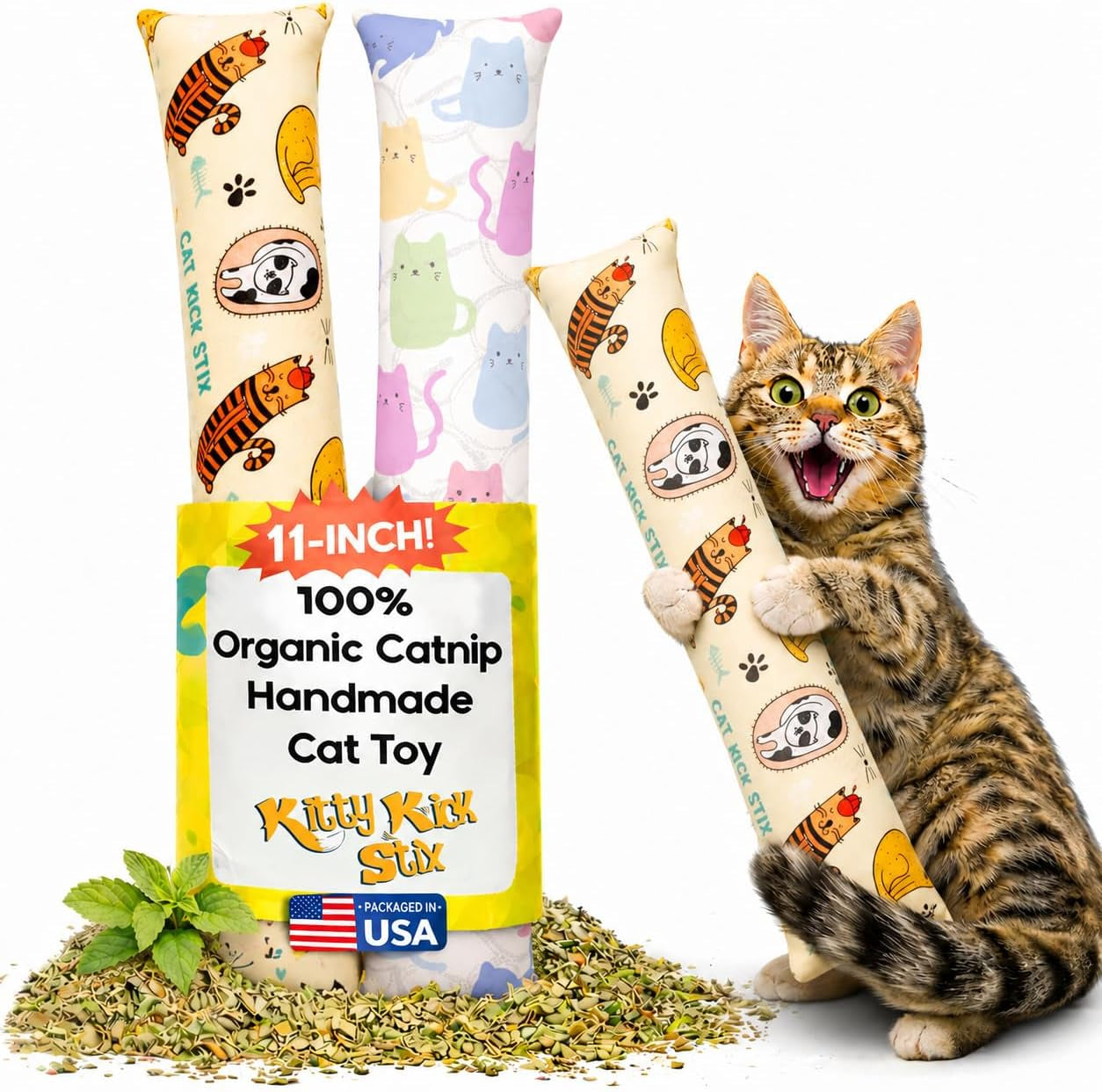 kitty-kick-stix-set-of-2-11-durable-kicker-cat-toy-catnip-kicker-for-cats-kittens-interactive-toys-for-cats-cat-kick-stick-100-potent-organic-catnip-for-indoor-cats