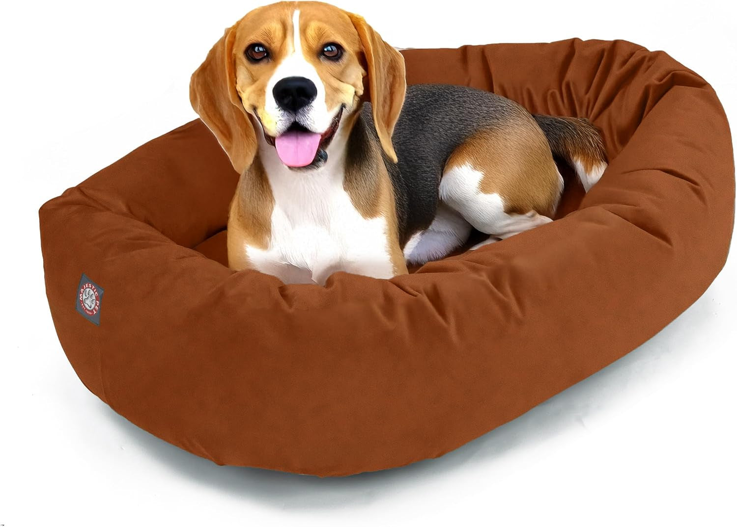 majestic-pet-32-inch-suede-calming-dog-bed-washable-cozy-soft-round-dog-bed-with-spine-support-for-dogs-to-rest-their-head-fluffy-donut-dog-bed-32x23x7-inch-round-pet-bed-medium-sage