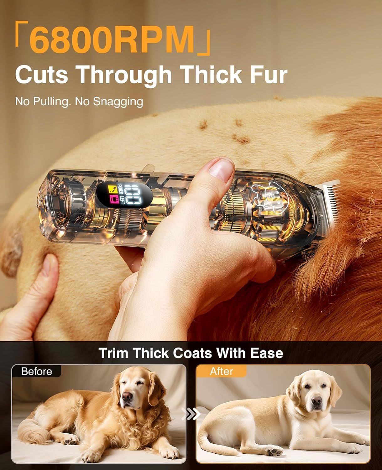 dog-clippers-for-grooming-dog-grooming-kit-for-heavy-thick-hair-low-noise-cordless-pet-hair-trimmer-with-stainless-steel-blade-professional-rechargeable-hair-trimmer-for-dogs-and-cats-sliver
