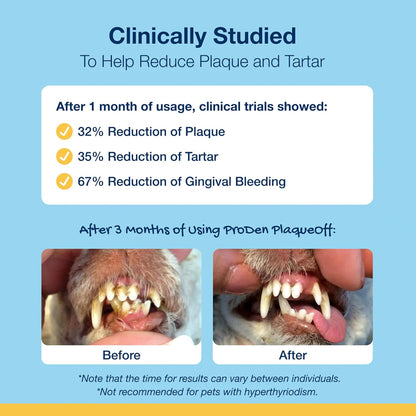 Proden Plaqueoff System Dental Care Bones - Dog Teeth Cleaning Bones for Oral Hygiene -Medium/Large Canine Formula - Bacon Flavor -17 Oz(Packaging May Vary) | Dog Teeth Cleaning Chews for Fresher Breath - VOHC Approved Dental Chews to Reduce Plaque & Tartar - Medium to Large Breeds5