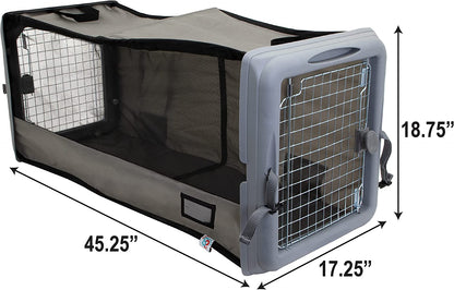 SPORT PET Large Pop Open Kennel, Portable Cat Cage Kennel, Waterproof Pet Bed, Travel Litter Collection6
