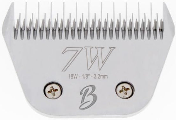 Detachable a Series Wide 30 Blades for Dog Grooming Cuts Length 1/50" - 0.5Mm Japanese Carbonized Steel Wide Grooming Blades Compatible A5 Series Wide Clippers for Dogs(30W)9