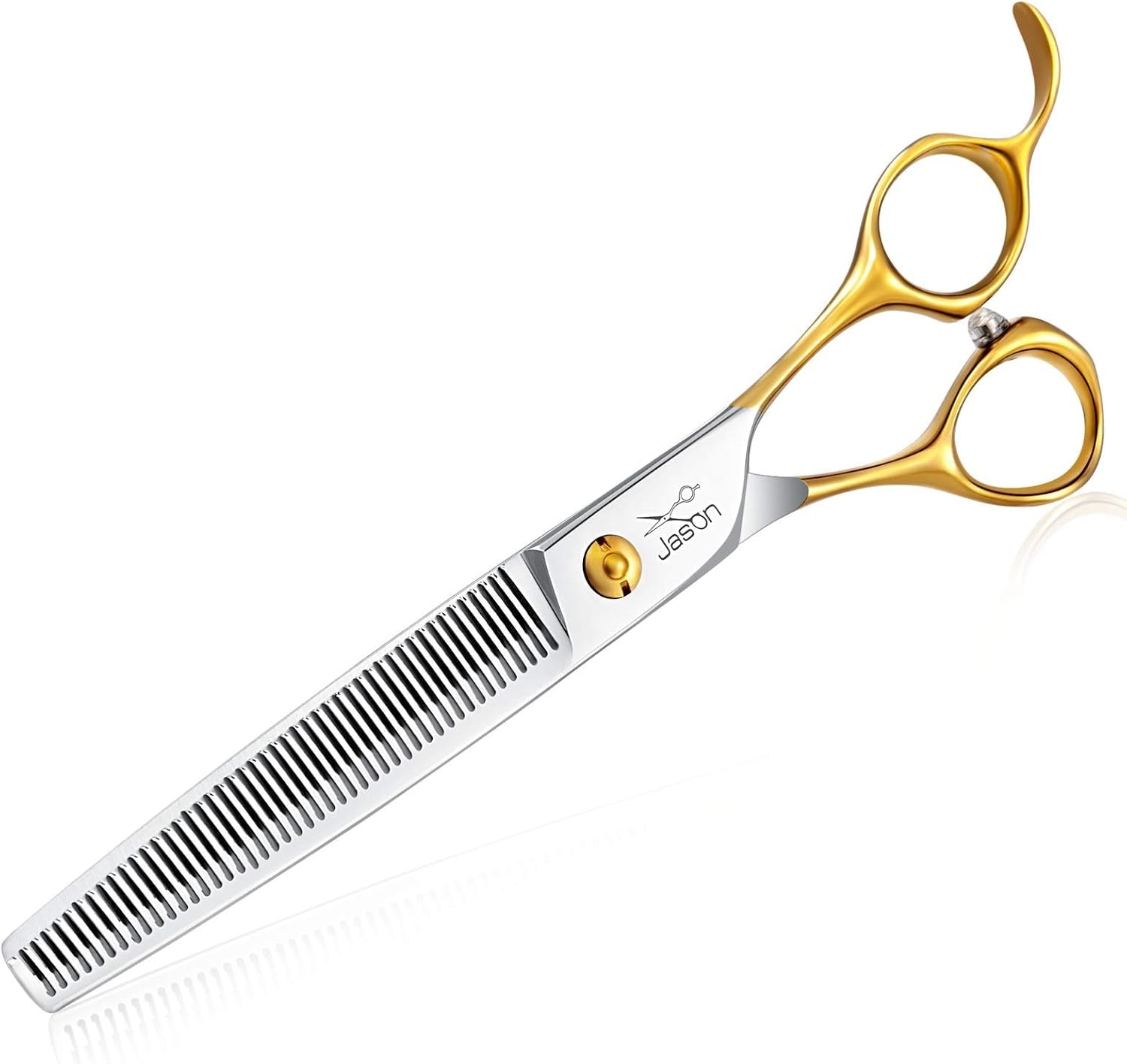 jason-dog-grooming-thinning-scissors-7-trimming-blending-shears-50-teeth-ergonomic-pet-thinner-blender-shear-cat-texturizing-kit-with-offset-handle-and-a-jewelled-screw-30-thinning-rate