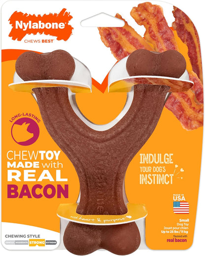 Nylabone Strong Chew Ring Dog Chew Toy Made with Real Beef & Chicken | X-Large Breeds, Durable, Long-Lasting Dog Bone, Textures Help Clean Teeth, Keeps Dogs Busy, for Dogs 50+ Lbs13