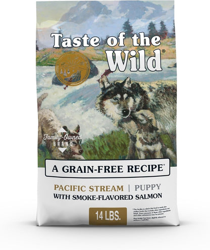 Taste of the Wild High Prairie Grain-Free Dry Dog Food with Roasted Bison and Venison for Puppies 28Lb | Puppy, Adult & Senior Dogs | Grain Free Recipe* | Nutrient Dense to Help Support Peak Health | Guaranteed DHA & Probiotics12