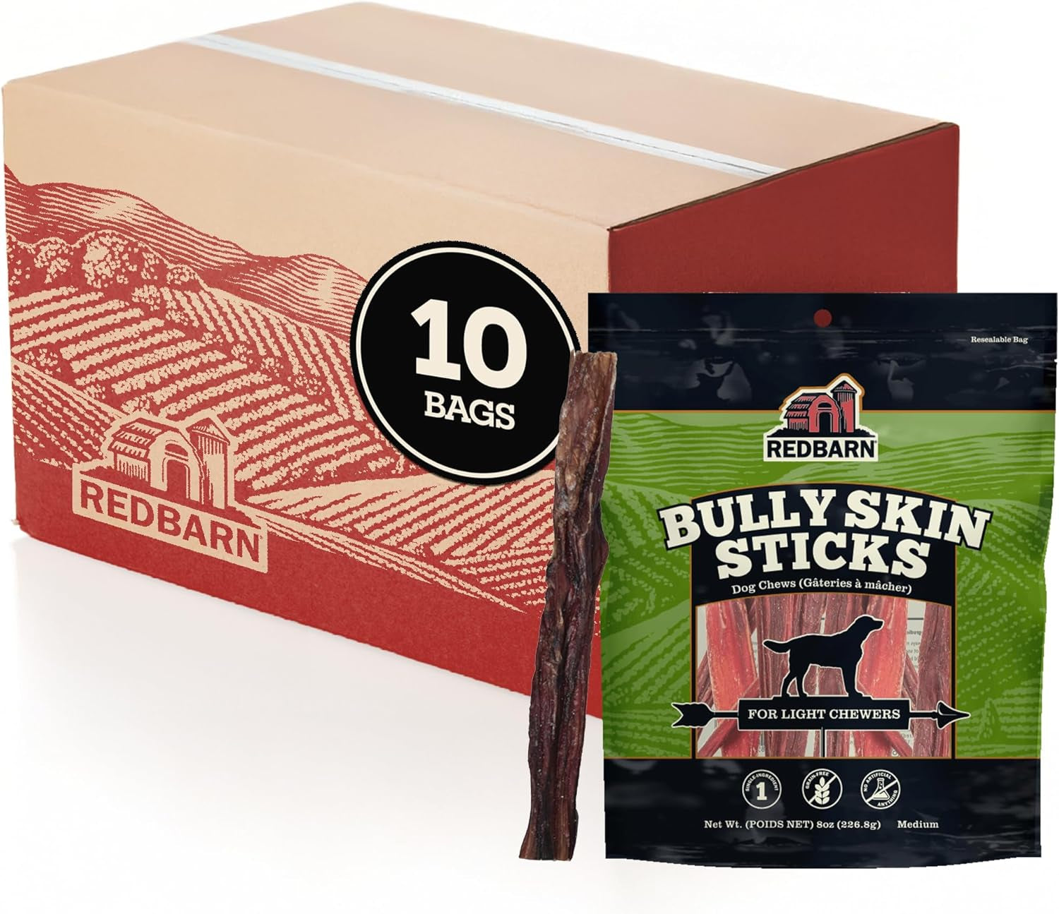 redbarn-premium-bully-sticks-for-dogs-7-inch-6-count-long-lasting-rawhide-free-slow-roasted-low-odor-highly-digestible-single-ingredient-chews-all-natural-dental-treats-for-chewers