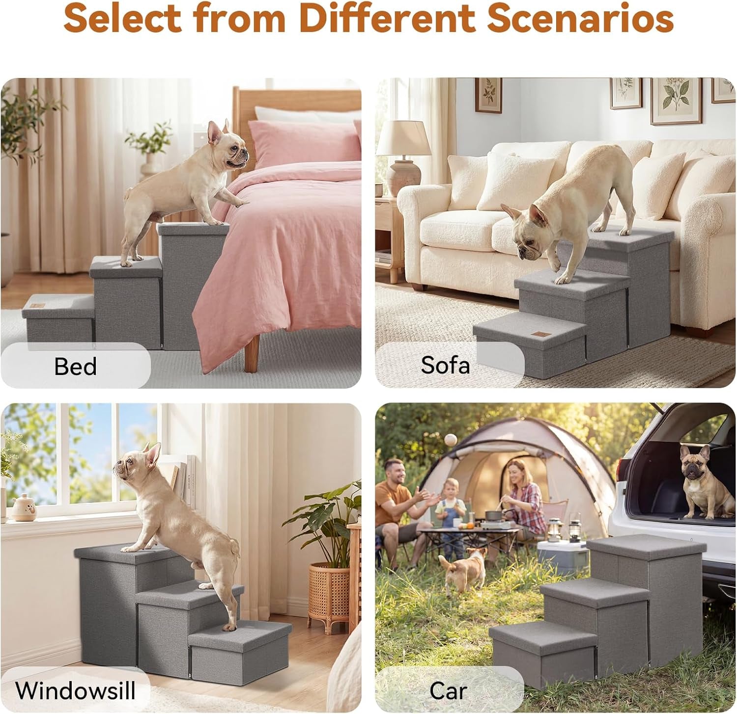 zerbuger-wider-dog-ramp-for-high-bed-with-storage-18-h-foldable-dog-stairs-for-small-medium-large-older-senior-animal-sturdy-dog-step-for-climbing-bed-or-couch-arthritis-friendly-gray-no-condo
