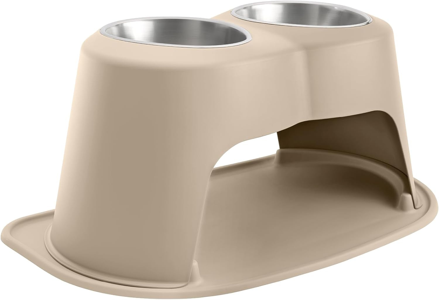 weathertech-double-high-pet-feeding-system-elevated-dog-cat-bowls-8-inch-high-dark-grey-dhc3208dgdg