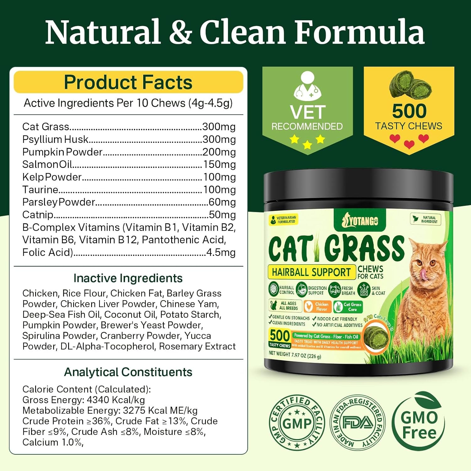 cat-grass-treats-chews-cat-treats-for-indoor-cats-500-hairball-treatment-for-cats-hairball-control-feline-grass-chews-with-fish-oil-taurine-b-vitamins-for-skin-coat-digestion-dental-care