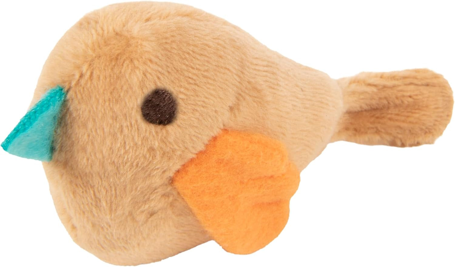 smartykat-chickadee-chirp-electronic-sound-cat-toy-contains-catnip-battery-powered-light-brown-one-size