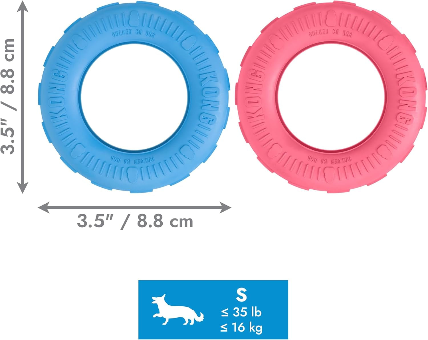 kong-puppy-tires-dog-chew-toy-for-puppies-stuffable-dog-toy-for-treats-snacks-natural-rubber-chew-toy-for-teething-puppy-for-small-puppies-blue