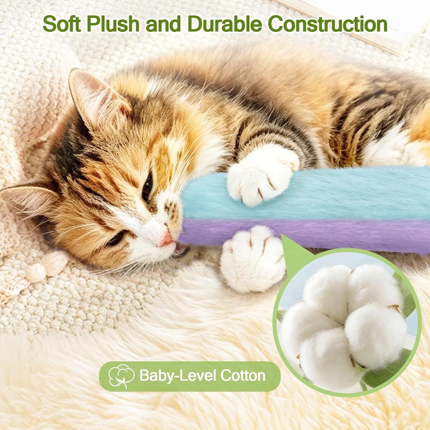 retro-shaw-refillable-catnip-cat-kicker-toys-pillows-10-1-inches-crinkle-sound-safe-and-durable-for-indoor-cats-soft-plush-boredom-relief-interactive-fun