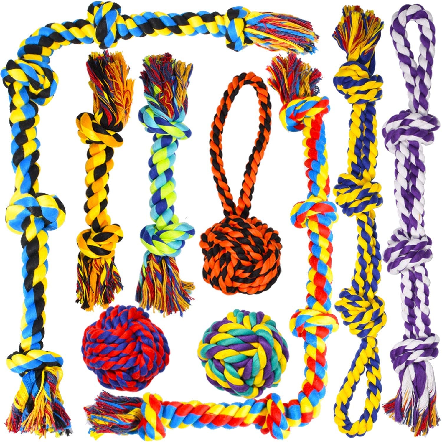 sharlovy-large-tough-chew-toys-for-aggressive-chewers-large-breed-heavy-duty-dental-rope-toys-kit-for-medium-dogs-5-knots-indestructible-cotton-puppy-teething-chew-tug-toy-set-of-9