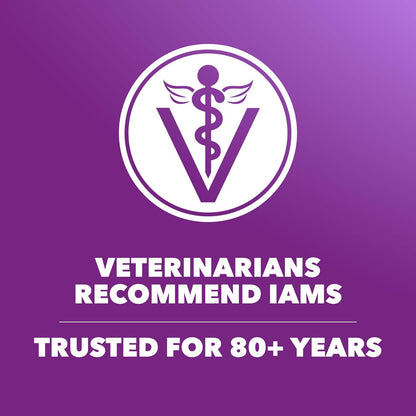IAMS Advanced Health Skin & Coat Dry Dog Food, Chicken & Salmon, 27 Lb | Vet-Recommended, Omega 6:3 Fatty Acids, Zinc & Vitamin E, Real Chicken #1 Ingredient, Real Salmon, No Artificial Flavors6