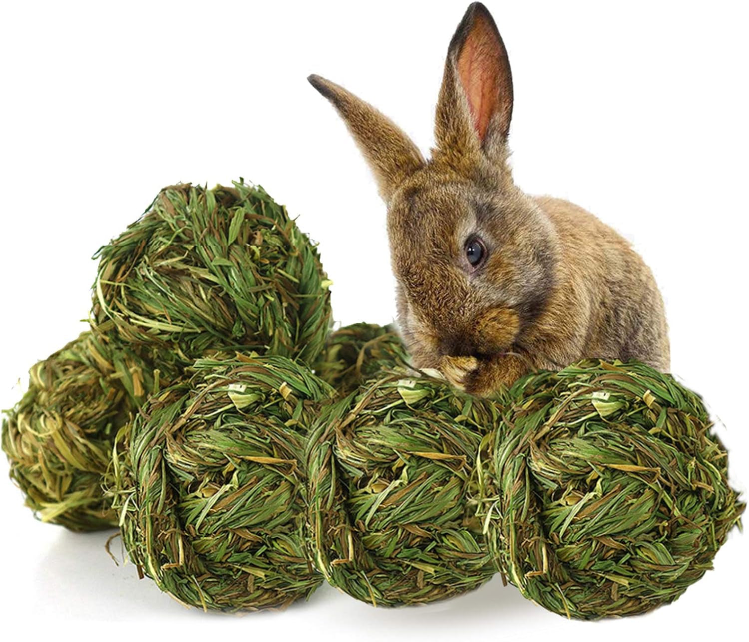 pinvnby-hay-balls-for-rabbits-4-pcs-100-natural-timothy-hay-bunny-chew-toys-small-animal-teeth-grinding-activity-woven-play-ball-for-rabbit-guinea-pigs-hamsters-chinchillas