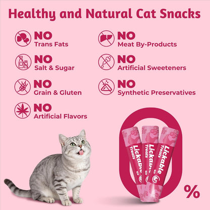 Just Try Cranberry Lickable Cat Treats with Taurine, 20 Tubes | Supports Urinary Tract Health, Kidney Support , and Daily Hydration for Cats7