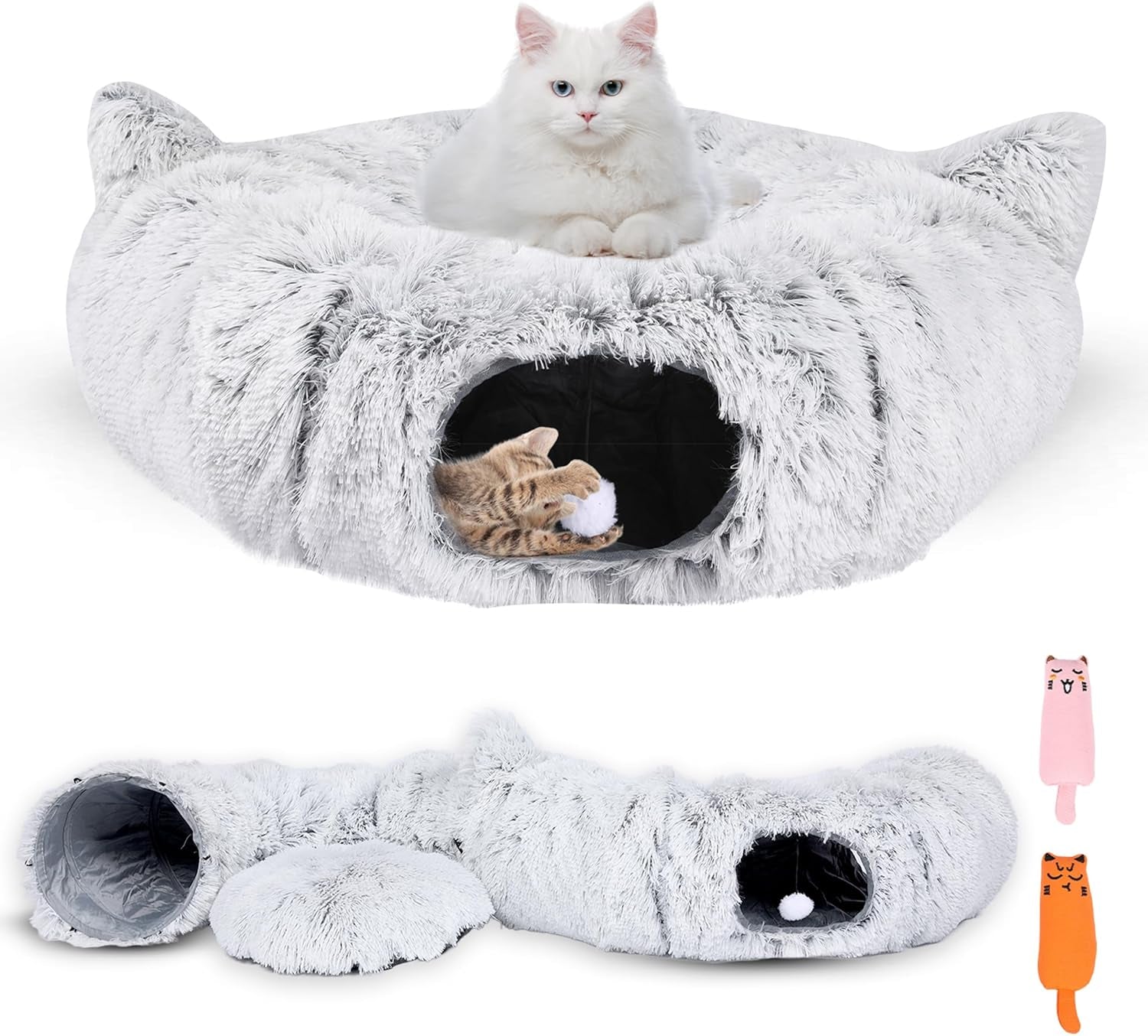 3-in-1-cat-tunnel-bed-cat-tunnels-cat-beds-for-indoor-cats-with-catnip-toys-cat-bed-cave-peekaboo-cat-hideaway-foldable-interactive-cat-kitty-kitten-toys