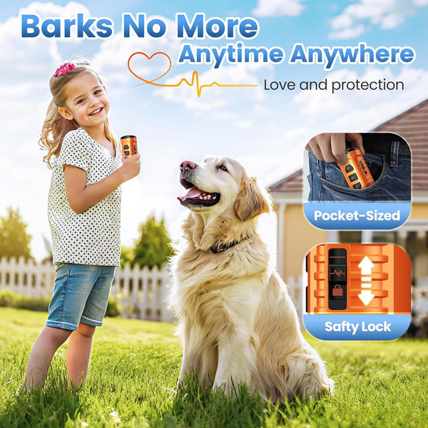 Cbersmg 3X Ultrasonic to Stop Barking Neighbors Dog, Portable anti Barking Device Dog Bark Deterrent Device 50Ft Range 5 Modes, Flashlight & Beep Safe & Effective for Small, Medium & Large Dogs | 3X Ultrasonic Dog Bark Deterrent Devices with 50Ft Range 5 Modes, Flashlight Beep Mode9