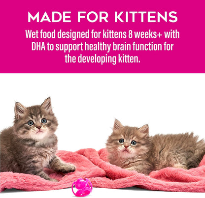 Tiki Cat Baby Whole Foods Wet Cat Food for Kittens Mega Pack, 2.4 Oz. Cans (24 Count)9