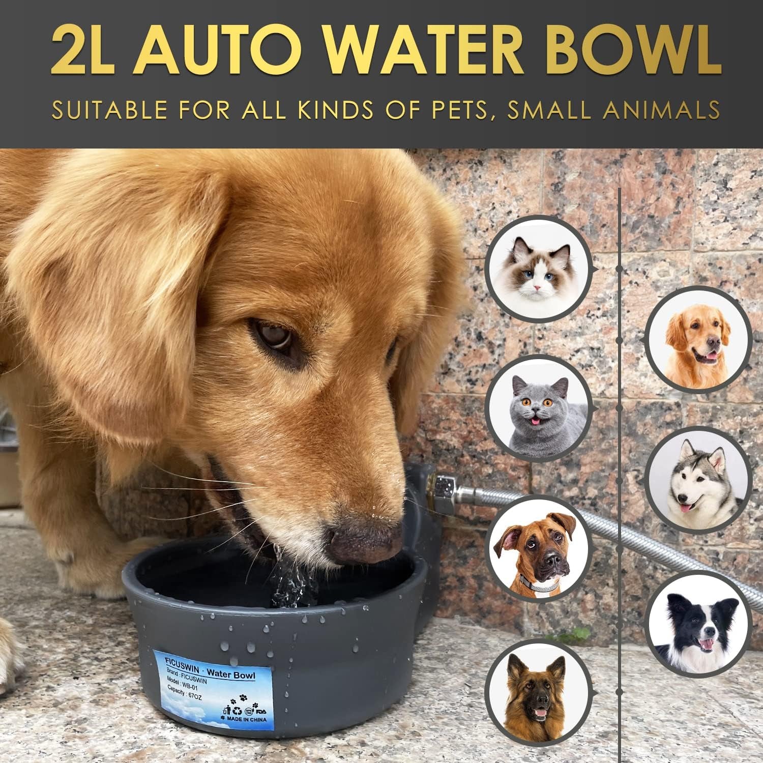 automatic-dog-water-bowl-dispenser-patented-70oz-water-dispenser-for-dogs-2l-water-bowl-fit-3-4in-ght-male-faucet-outdoor-automatic-water-bowl-include-automatic-water-fill-valve-adapter-5ft-water-hose