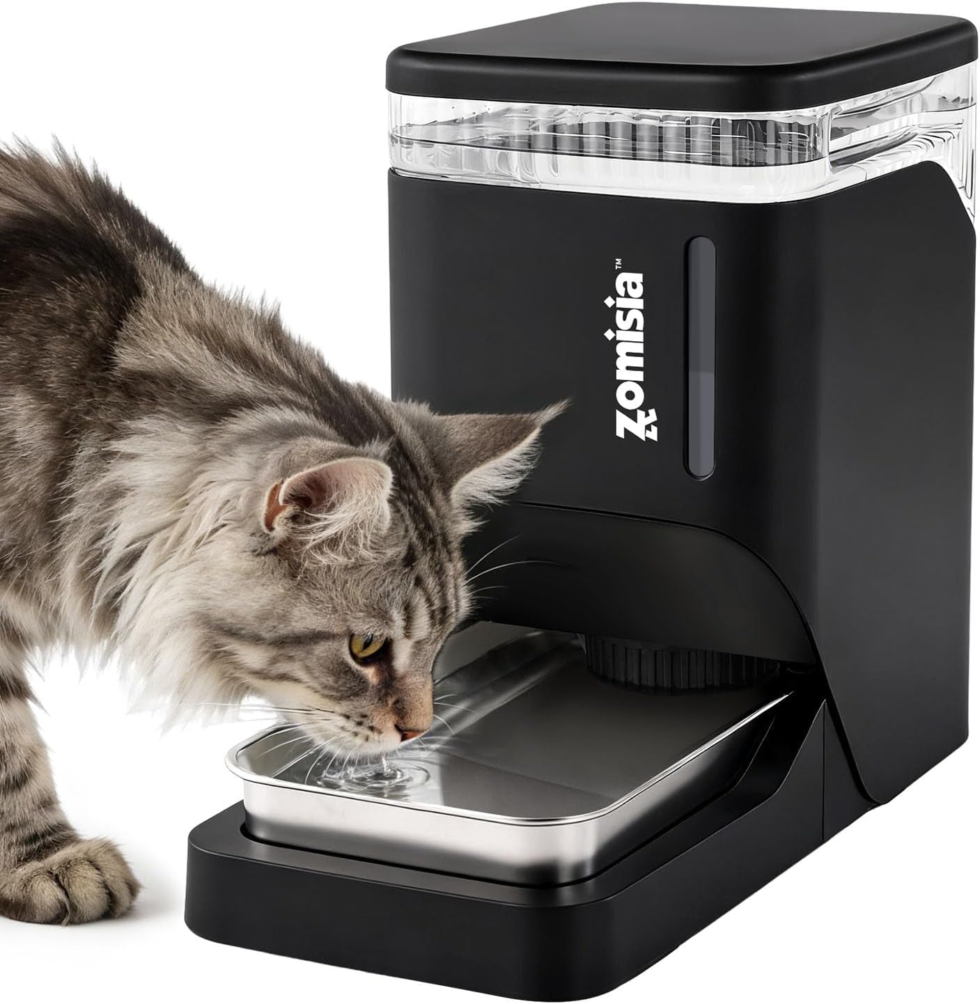 zomisia-automatic-dog-water-dispenser-8l-with-stainless-steel-bowl-gravity-large-capacity-water-bowl-for-dogs-2-gallon-pet-waterer-100-bpa-free-black