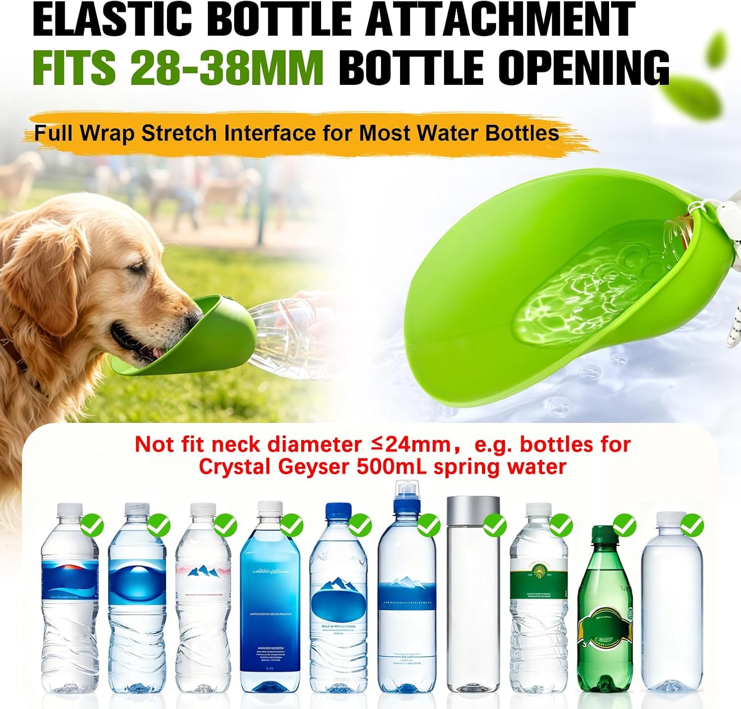2pcs-portable-dog-water-bottle-attachment-slip-on-pet-water-bowl-for-walks-silicone-dog-drink-dispenser-fits-openings-26mm-water-bottles-ideal-for-daily-hiking-travel-quick-rinse-easy-setup