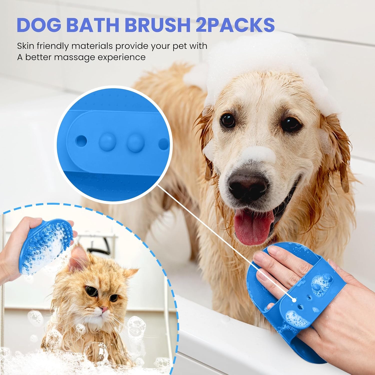 self-cleaning-shedding-brush-5-in-1-professional-pet-grooming-kit-skin-friendly-grooming-tool-for-dogs-cats-and-puppies-deshedding-and-hair-removal-for-long-and-short-haired-pets-blue