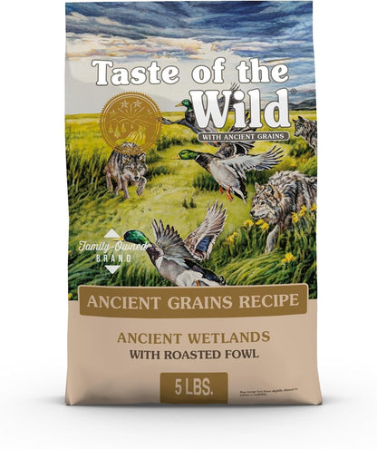 Taste of the Wild Ancient Prairie Dry Dog Food, Roasted Bison, 28Lb | Puppy, Adult & Senior Dogs | High Protein | Roasted Bison & Ancient Grains | Nutrient Dense to Help Support Peak Health12