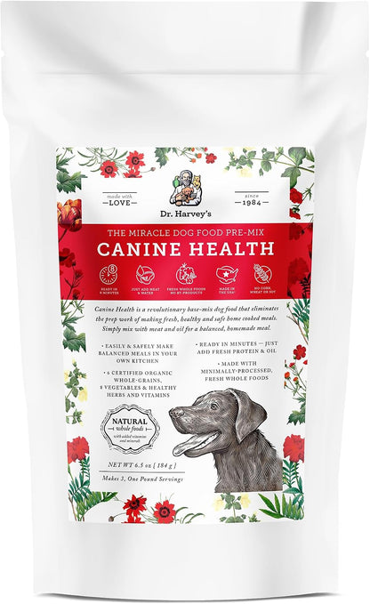 Dr. Harvey'S Canine Health Miracle Dog Food, Human Grade Dehydrated Base Mix for Dogs with 9 Vegetables and 6 Organic Whole Grains (10 Pounds) | Human Grade, Mix with 9 Vegetables & 6 Organic Whole Grains8