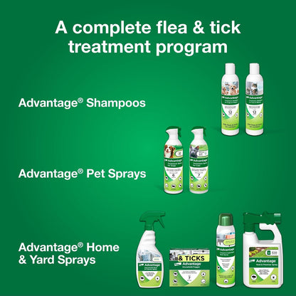 Advantage Cat Flea & Tick Shampoo for Kittens & Adult Cats | Kills Fleas & Ticks | 8 Oz.8